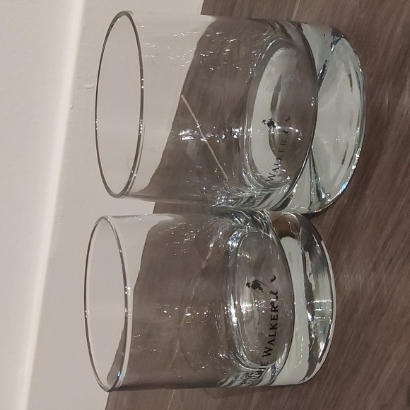 Vintage Johnnie Walker Glasses Set of 2 - Picture 2 of 2